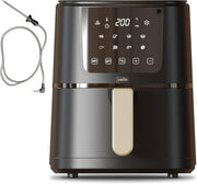 4L Digital Air Fryer 1400W | ProChef Thermometer | 8 Presets | Compact