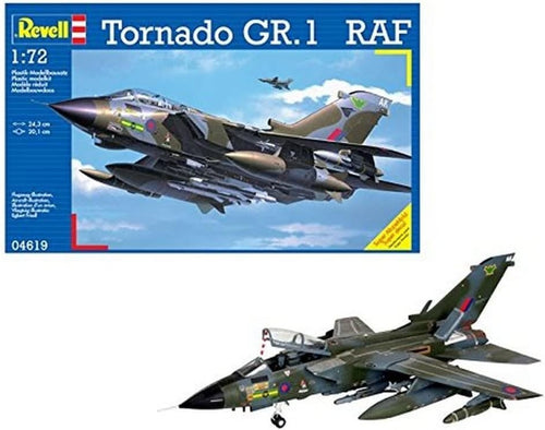 Unbuilt Tornado GR.1 RAF Model Kit 1:72 Scale Plastic Aircraft DIY Gift