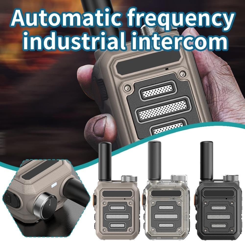 Waterproof PTT Walkie Talkies 2PCS Nationwide Long Battery IP55 Radio