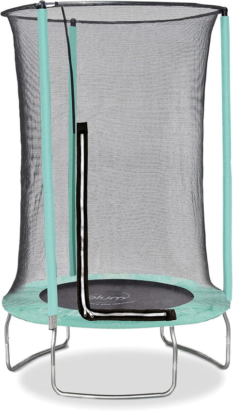 Junior 4FT Kids Trampoline with Enclosure Net Low Height Indoor Outdoor