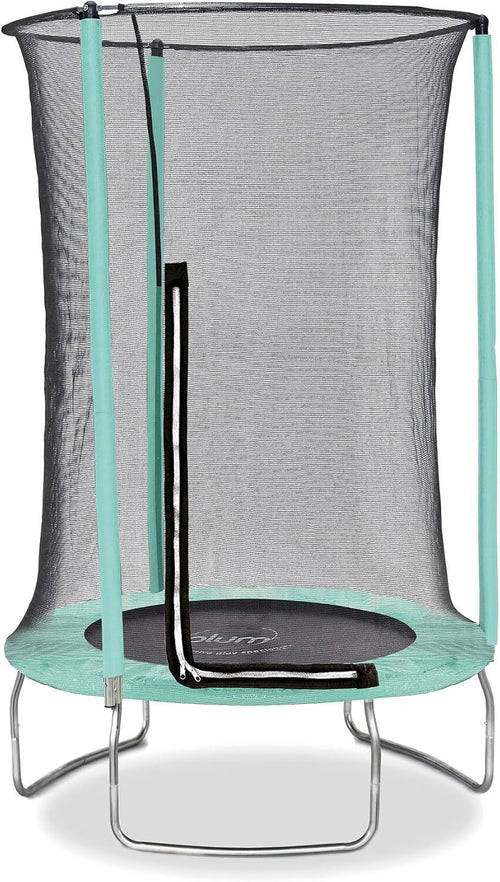 Junior 4FT Kids Trampoline with Enclosure Net Low Height Indoor Outdoor