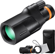 12x50 HD Monocular Telescope Waterproof FMC BAK4 Prism Wide View Outdoor Travel