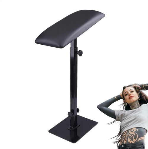 Adjustable Tattoo Armrest Stand Height Adjustable Padded Studio Support