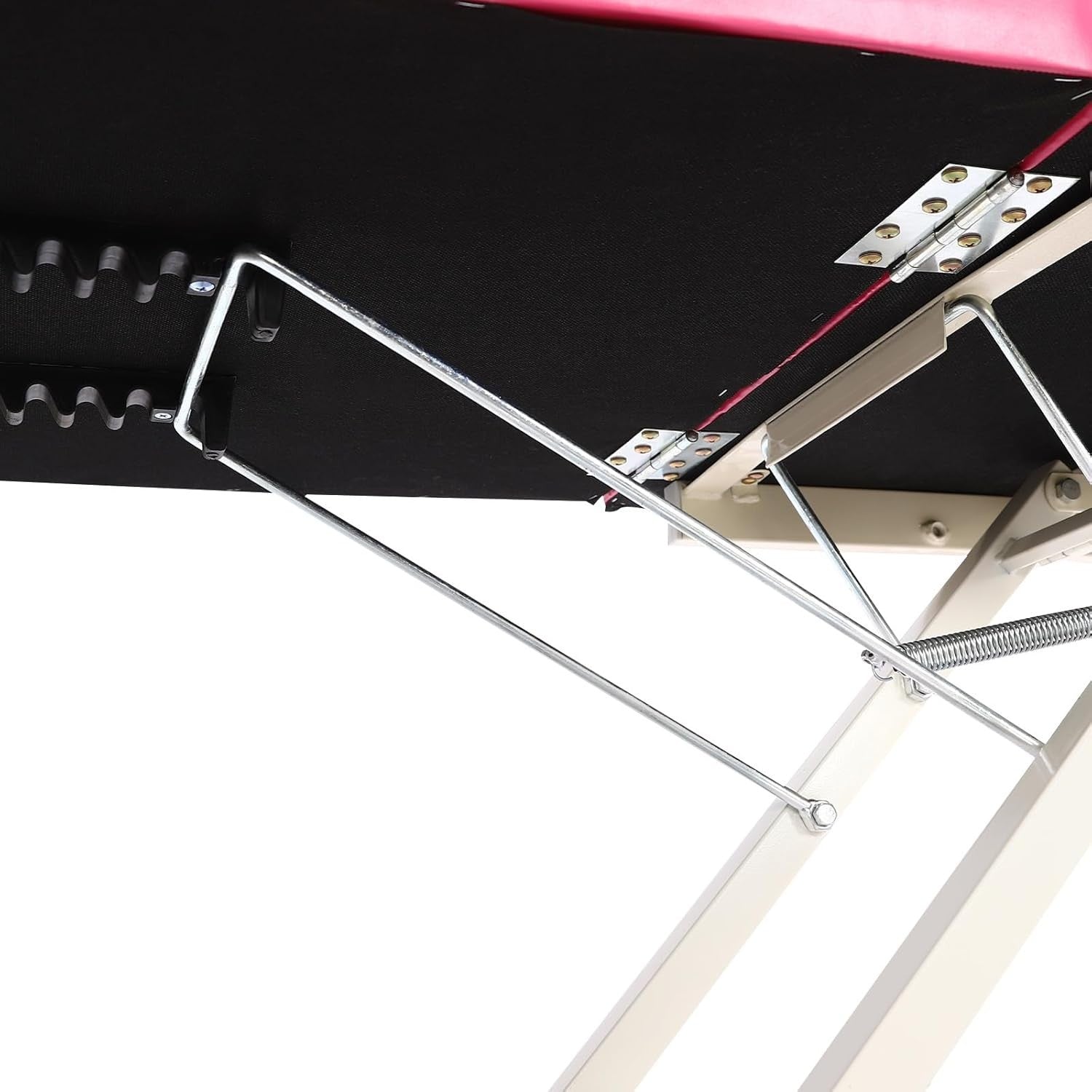 Foldable Portable Massage Bed Beauty Salon Lash Tattoo Table Pink 182cm