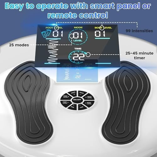 EMS TENS Foot Massager for Pain Circulation Neuropathy 99 Levels