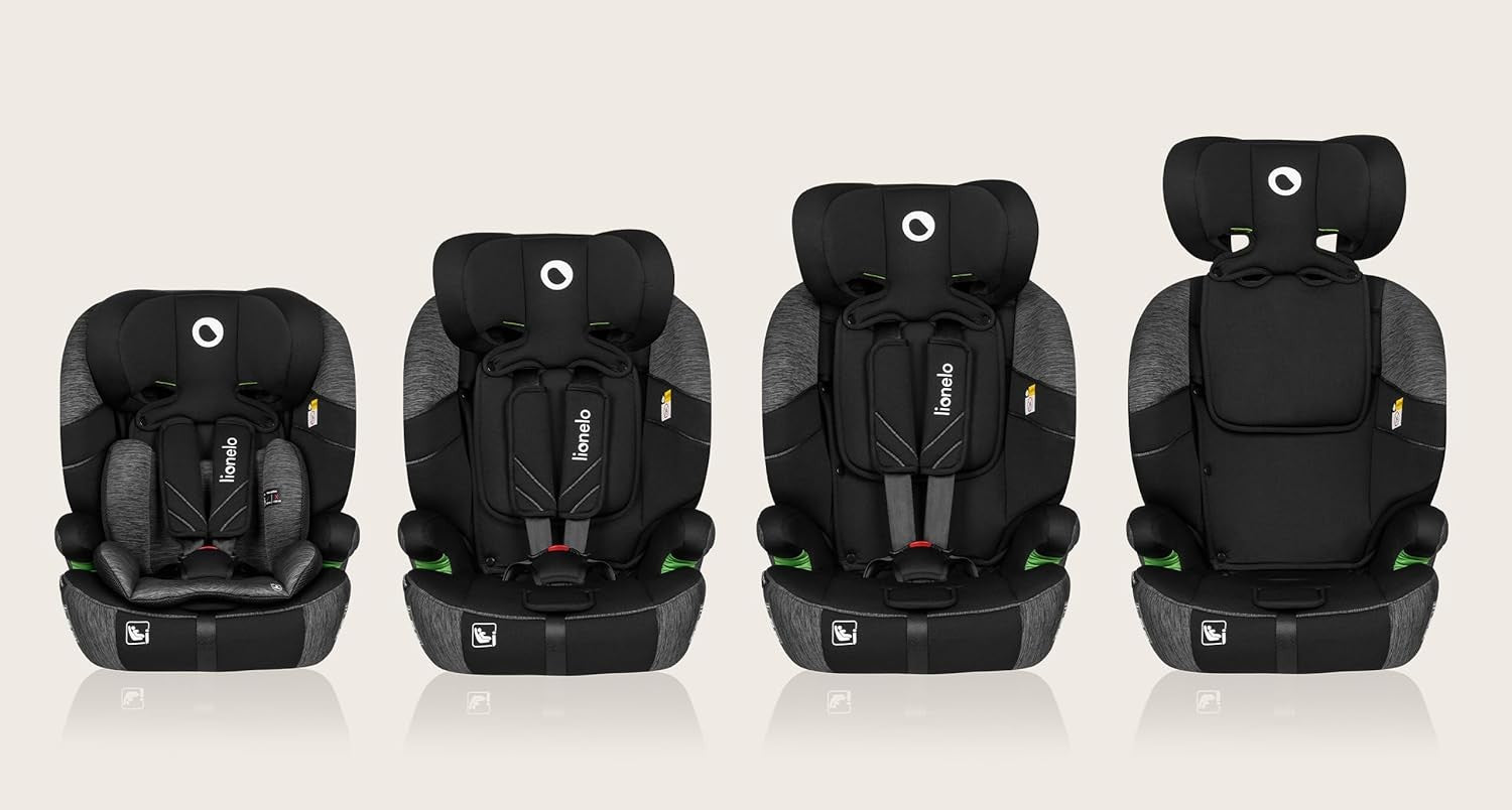 i-Size Child Car Seat Group 1/2/3 9–36kg Adjustable Headrest Protection