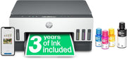 Grey White Smart Tank A4 Wireless Colour Inkjet Printer Duplex HomeUse