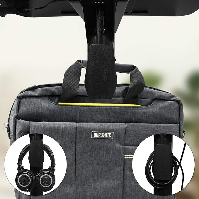 Adjustable Projector Laptop Stand on Wheels Sit Stand Mobile Workstation Desk