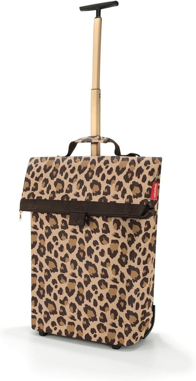 Foldable Shopping Trolley Cart Adjustable Handle Water-Resistant Bag