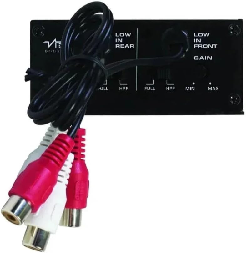 Powerbox 4-Channel Micro Car Amplifier 65W RMS 520W Max 12V HP Filter