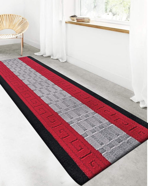 Waterproof Hallway Runner Rug 80x300cm Heavy Duty Non Slip Kitchen Floor Mat