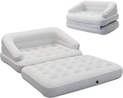 Inflatable Air Sofa Bed 198x137x61cm Outdoor Couch Mattress Full