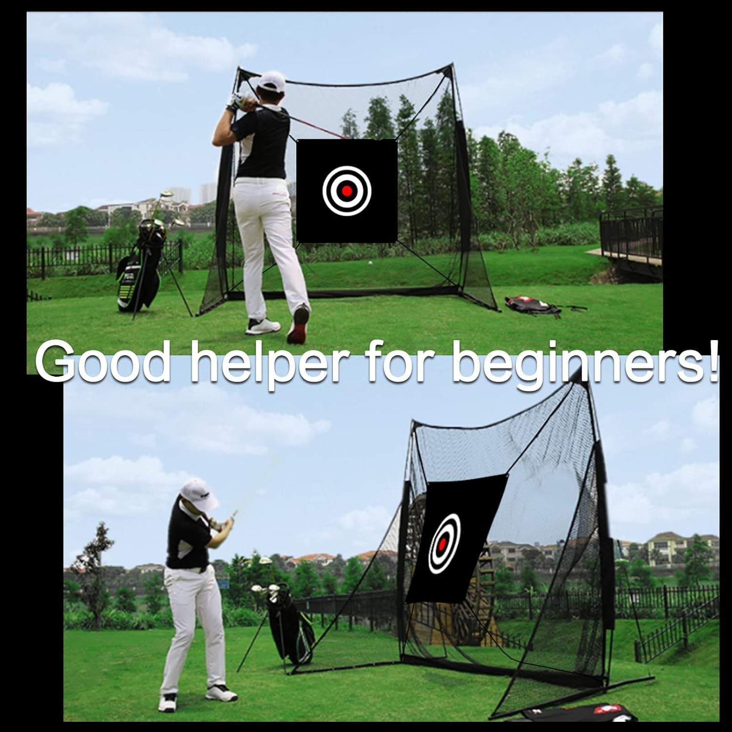 Golf Target Cloth 58x59 Inch Practice Net Hitting Backstop