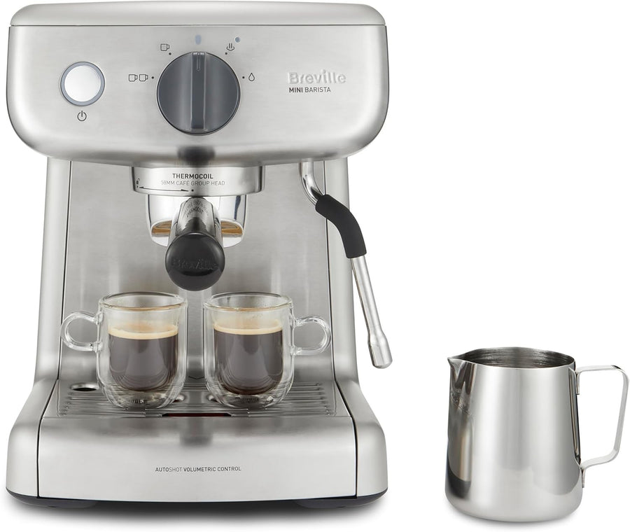 Espresso Coffee Machine | 15 Bar Italian Pump | Milk Frother | 2L Water Tank