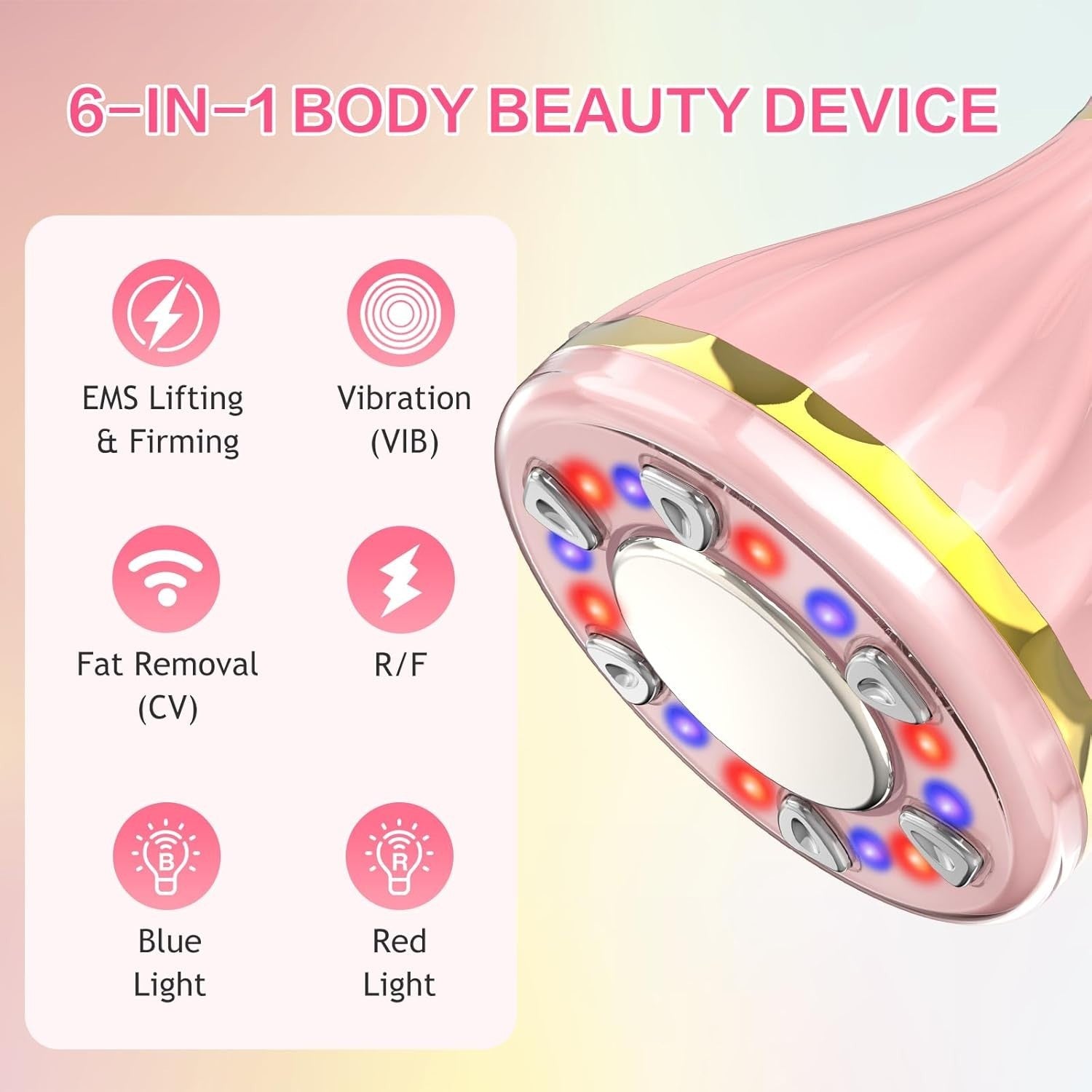 Cellulite Massager Body Sculpting Cavitation Slimming EMS RF Device