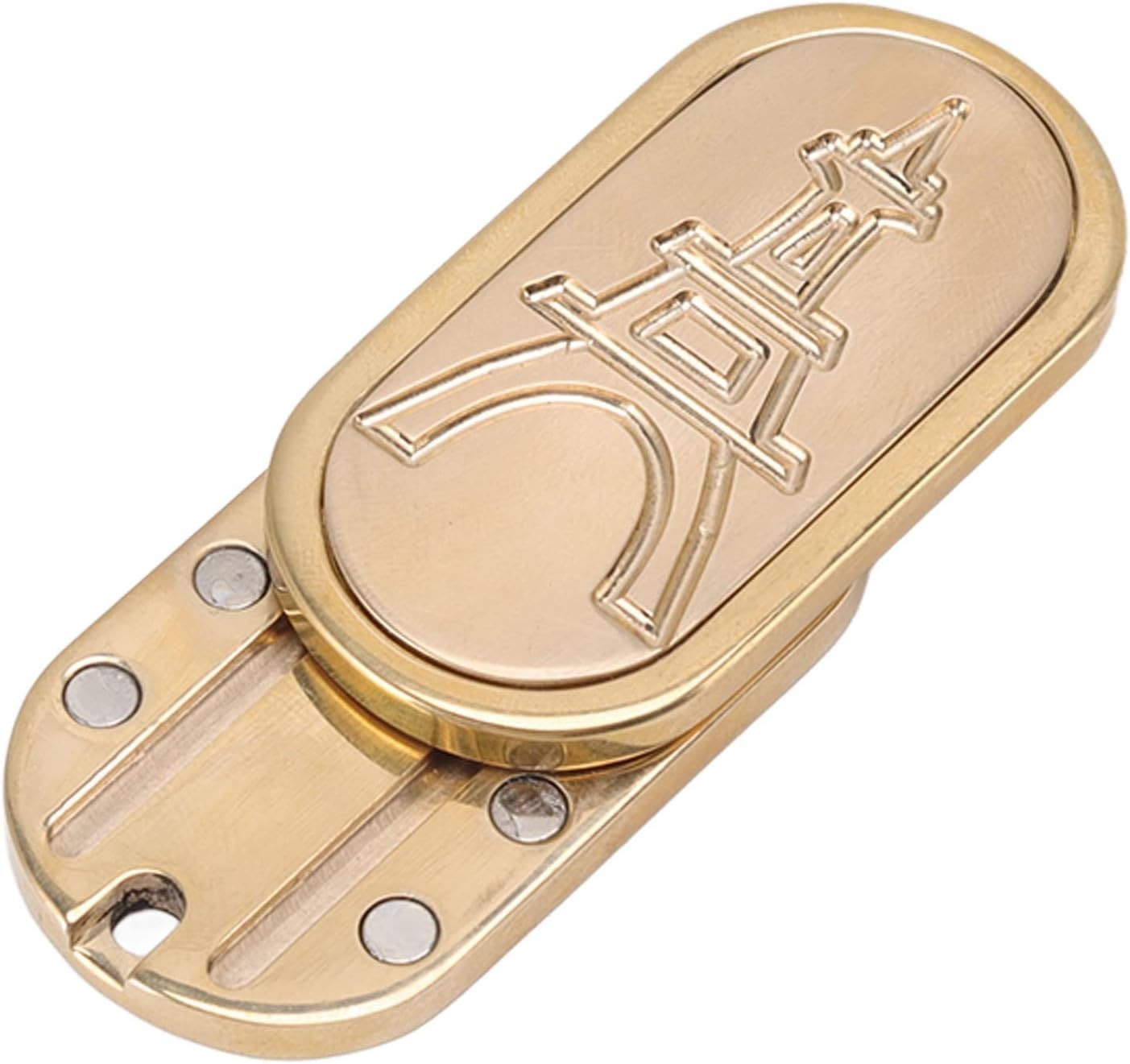 Copper Magnetic Fidget Slider Coin Stress Relief ADHD Pocket Toy