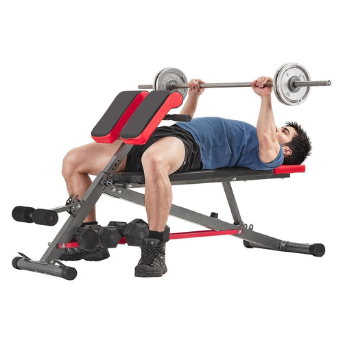 Multi-Functional Roman Chair Bench 660lb Hyperextension Full Body Home Gym