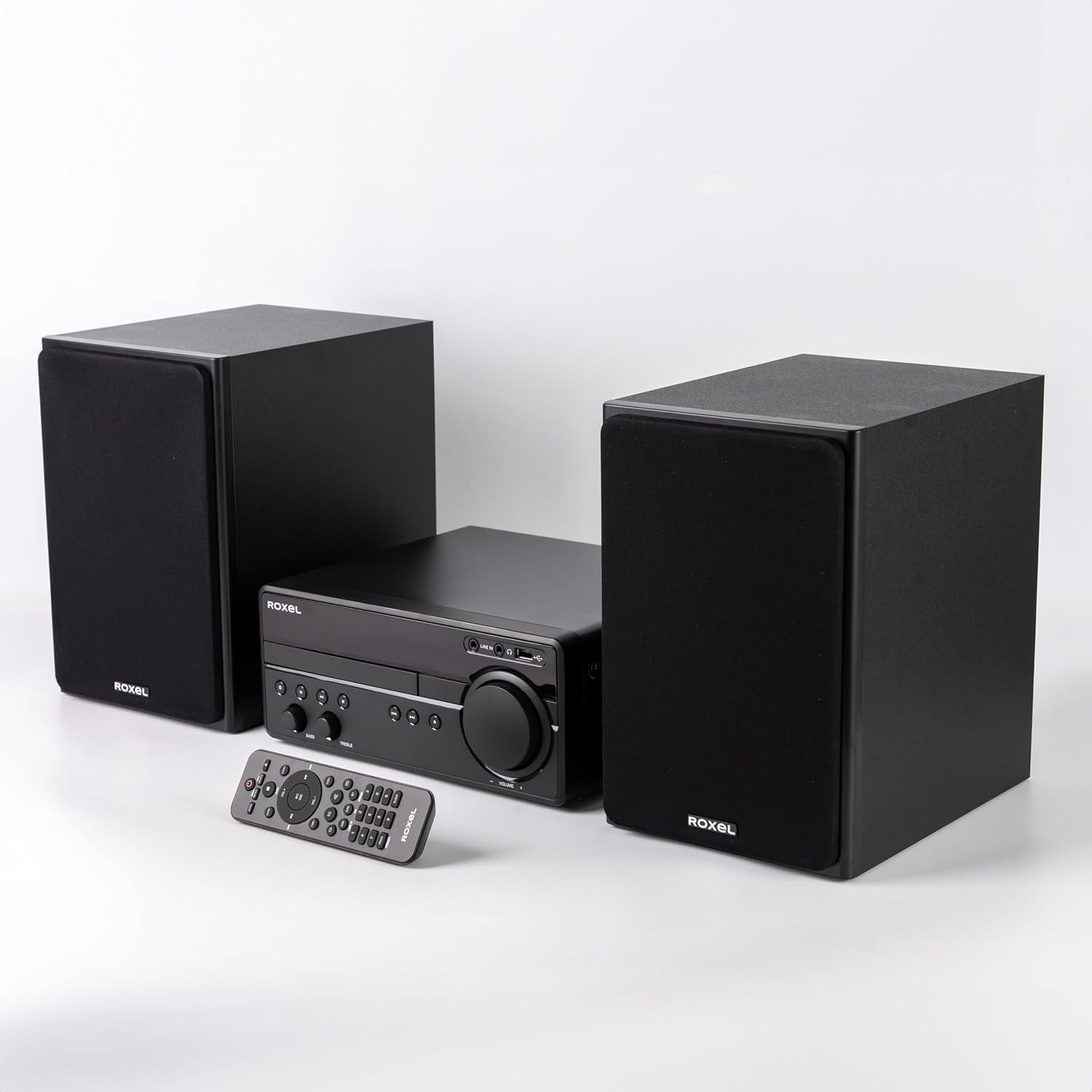 100W HiFi Stereo System | CD Player Bluetooth USB AUX DAB/FM Radio | Remote
