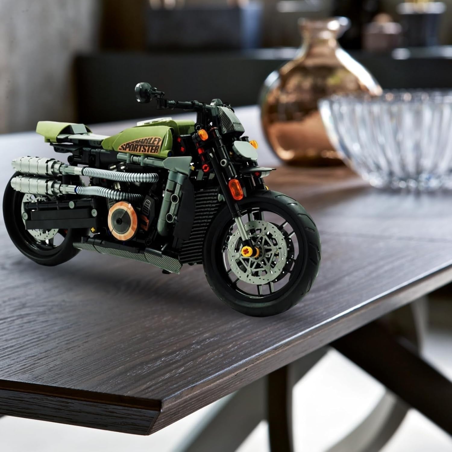 Motorcycle Building Block Toy Set 634 PCS STEM Model Kids Gift