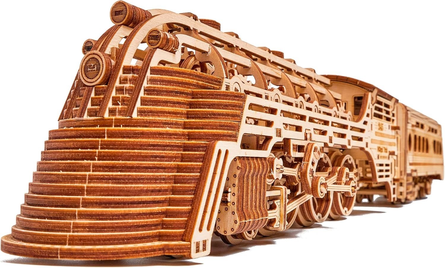 3D Wooden Wine Barrel Truck Puzzle Kit – DIY Mechanical Model, 278 PCS