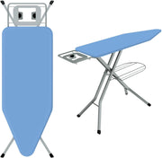 Extra Large Ironing Board Height Adjustable Foldable 120x45cm Cotton Cover