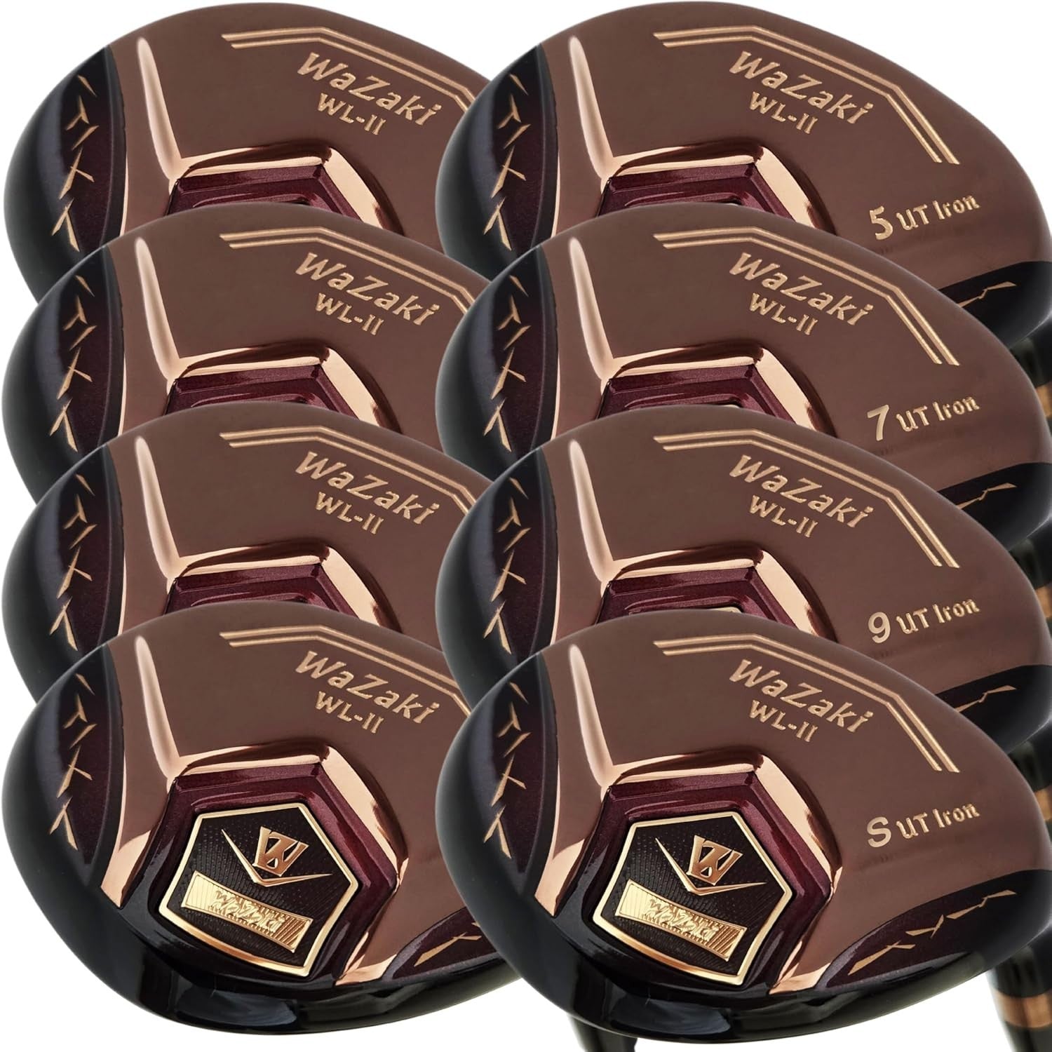 Hybrid Iron Set 4-SW Right Hand Regular Flex Graphite Forgiving Copper