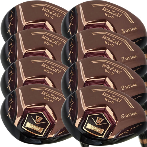 Hybrid Iron Set 4-SW Right Hand Regular Flex Graphite Forgiving Copper