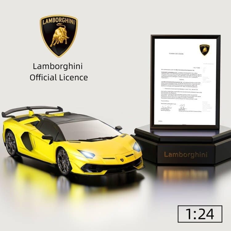 1:24 RC Lamborghini Car – 2.4GHz Remote Control Toy for Kids Boys & Girls