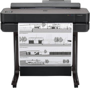 Black Large Format Printer | 24-inch Plotter | Wi-Fi | Ethernet | CAD Use