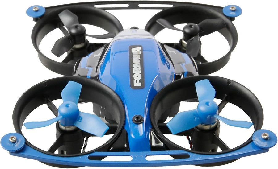 2-in-1 Race & Flight Drone Set with Track, LED Lights & Remote Control Toy