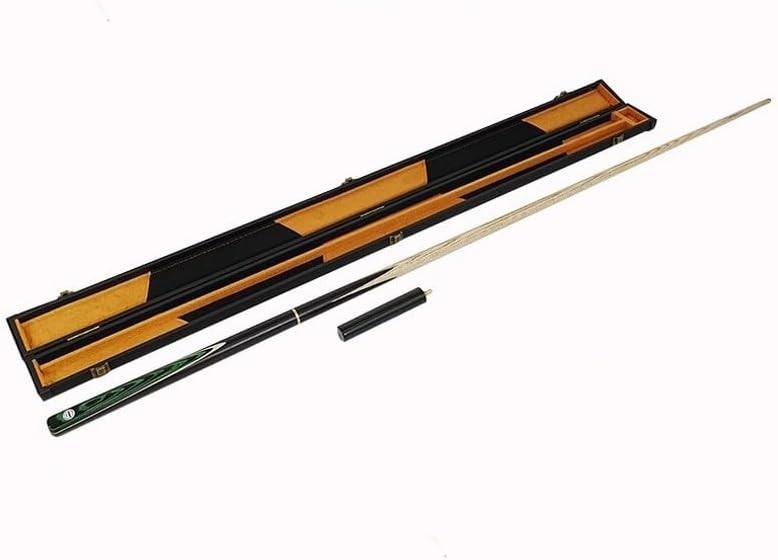 57in 19oz Pool Snooker Cue 3/4 Joint 10.2mm Tip Case Extension Set