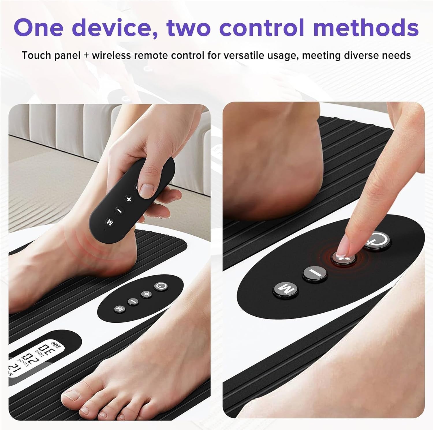 EMS TENS Foot Circulation Stimulator Pain Relief & Neuropathy Therapy