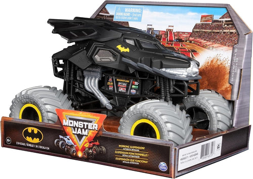 Batman Monster Truck 1:24 Scale Die-Cast Toy Official Monster Jam Collectible