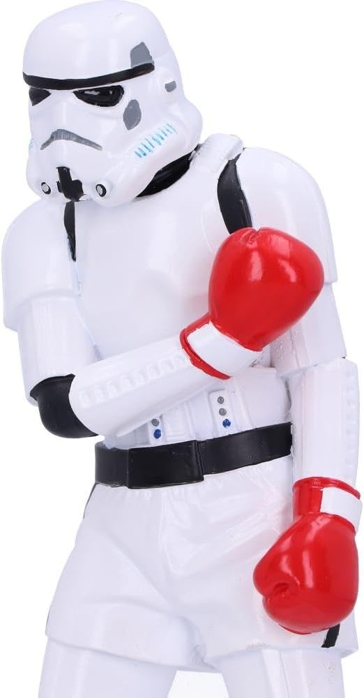 Boxer Trooper Figurine 18cm Resin Boxing Statue Collectible Home Decor Gift