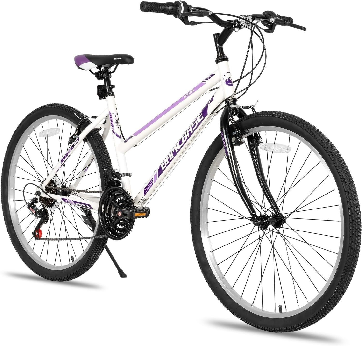 26" 21-Speed Mountain Bike Adult Teen MTB V-Brake Lightweight Frame