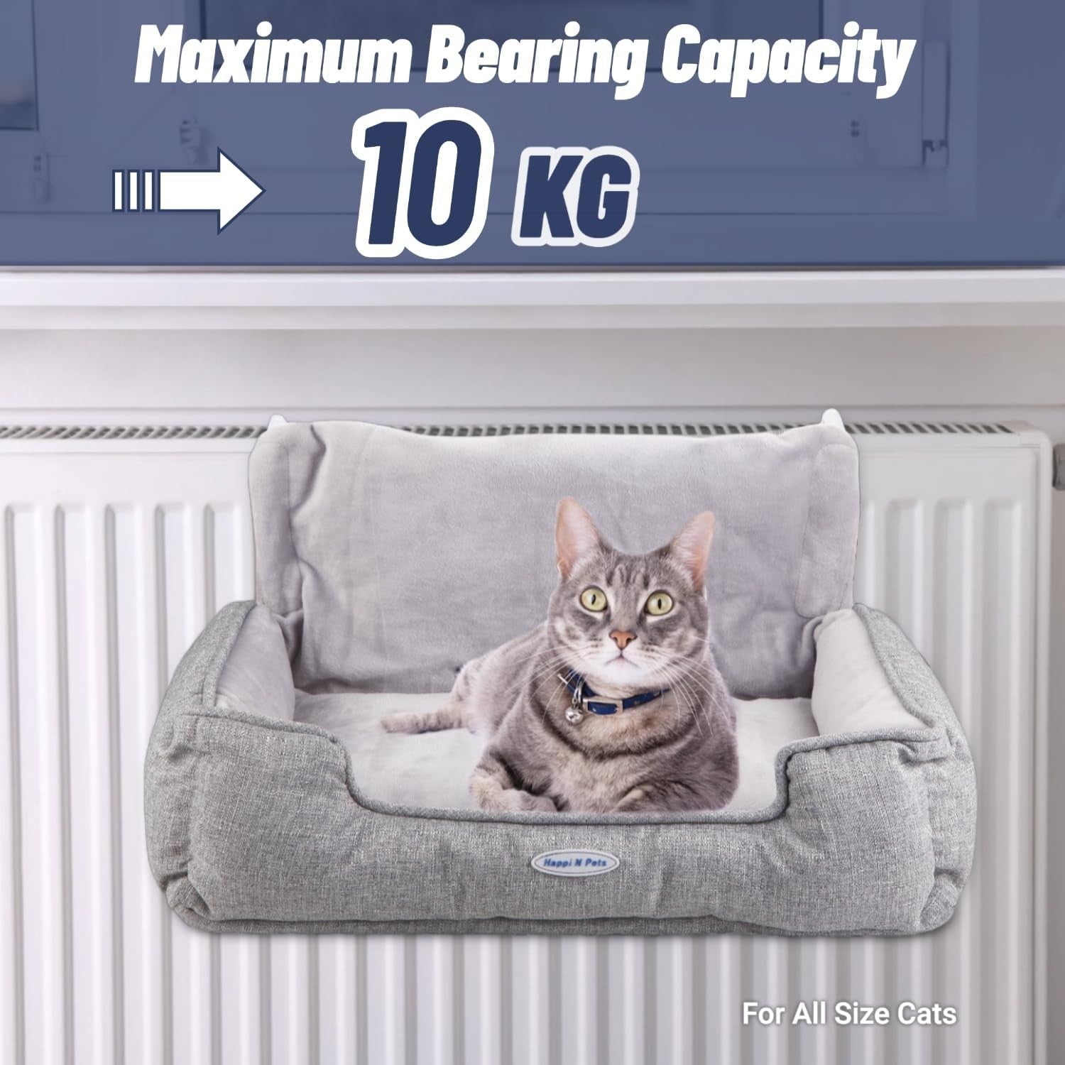 Large Cat Radiator Bed Heater Hammock Window Perch Washable Cover
