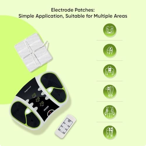 Foot Circulation Machine | EMS & TENS Massager w/ 99 Intensity Levels