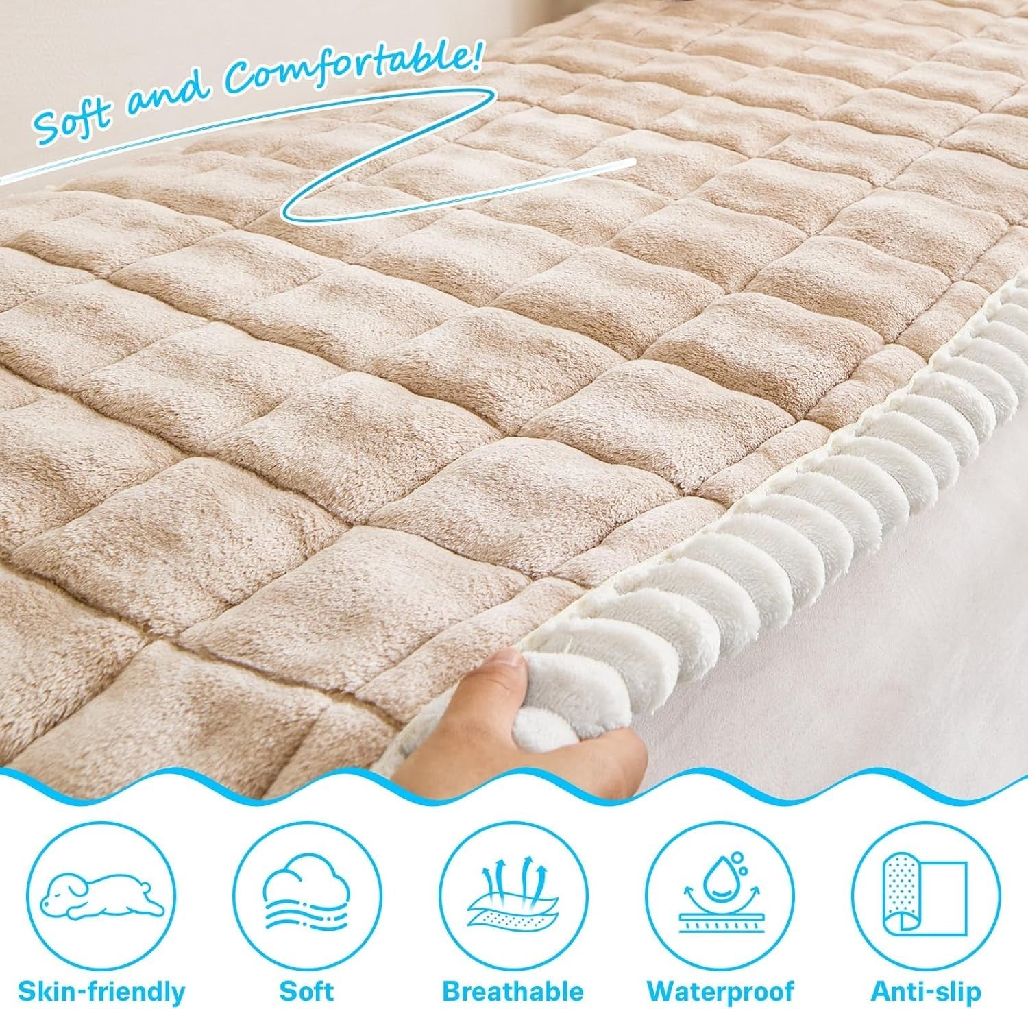 Dog Car Back Seat Bed Mat Non Slip Travel Pet Cover 138x63cm