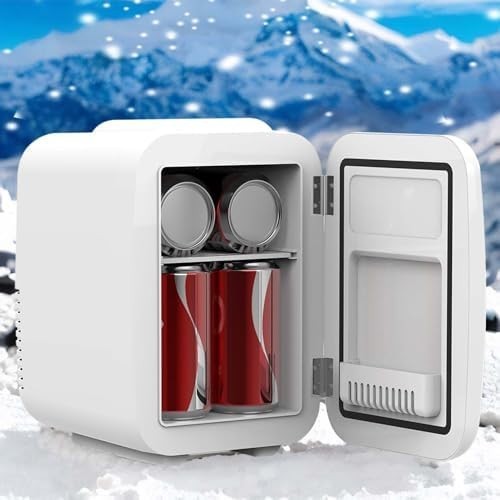 4L Mini Fridge Cooler & Warmer | Compact, Quiet, Energy Efficient 12V DC