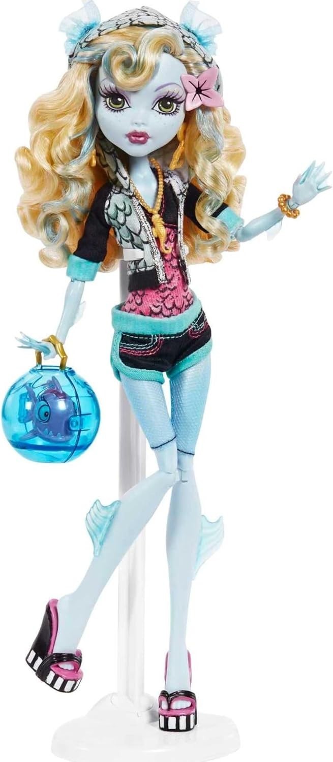 Classic Sea Monster Fashion Doll Reproduction Stand Accessories