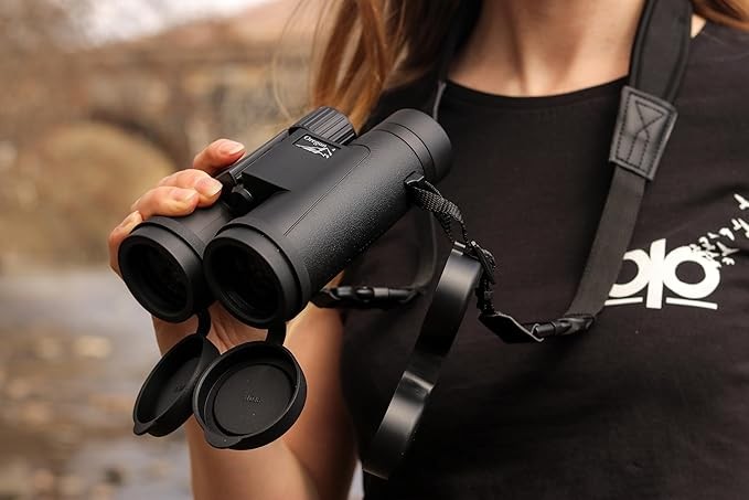 10x50 Powerful Binoculars HD Waterproof BAK4 Prism Wide View Outdoor Travel