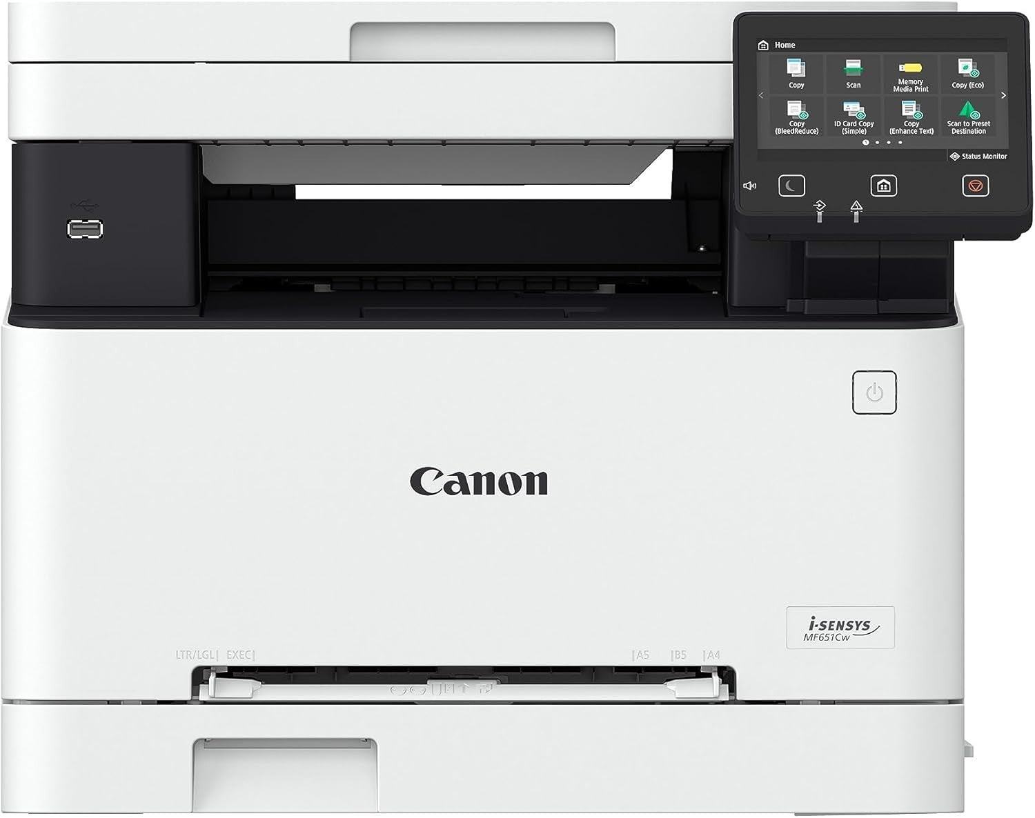 Wireless Colour Laser Printer A4 Duplex Touch LCD Wi-Fi White