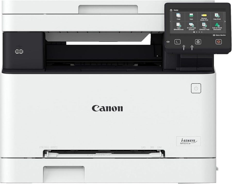 Wireless Colour Laser Printer A4 Duplex Touch LCD Wi-Fi White