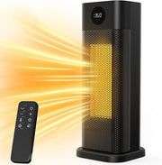 2000W Ceramic Space Heater Fast Heating Oscillating Remote Control Timer