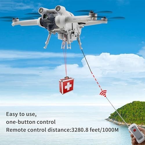 Drone Airdrop Payload Release for Mini 3/3 Pro – 200g Capacity, Remote Control