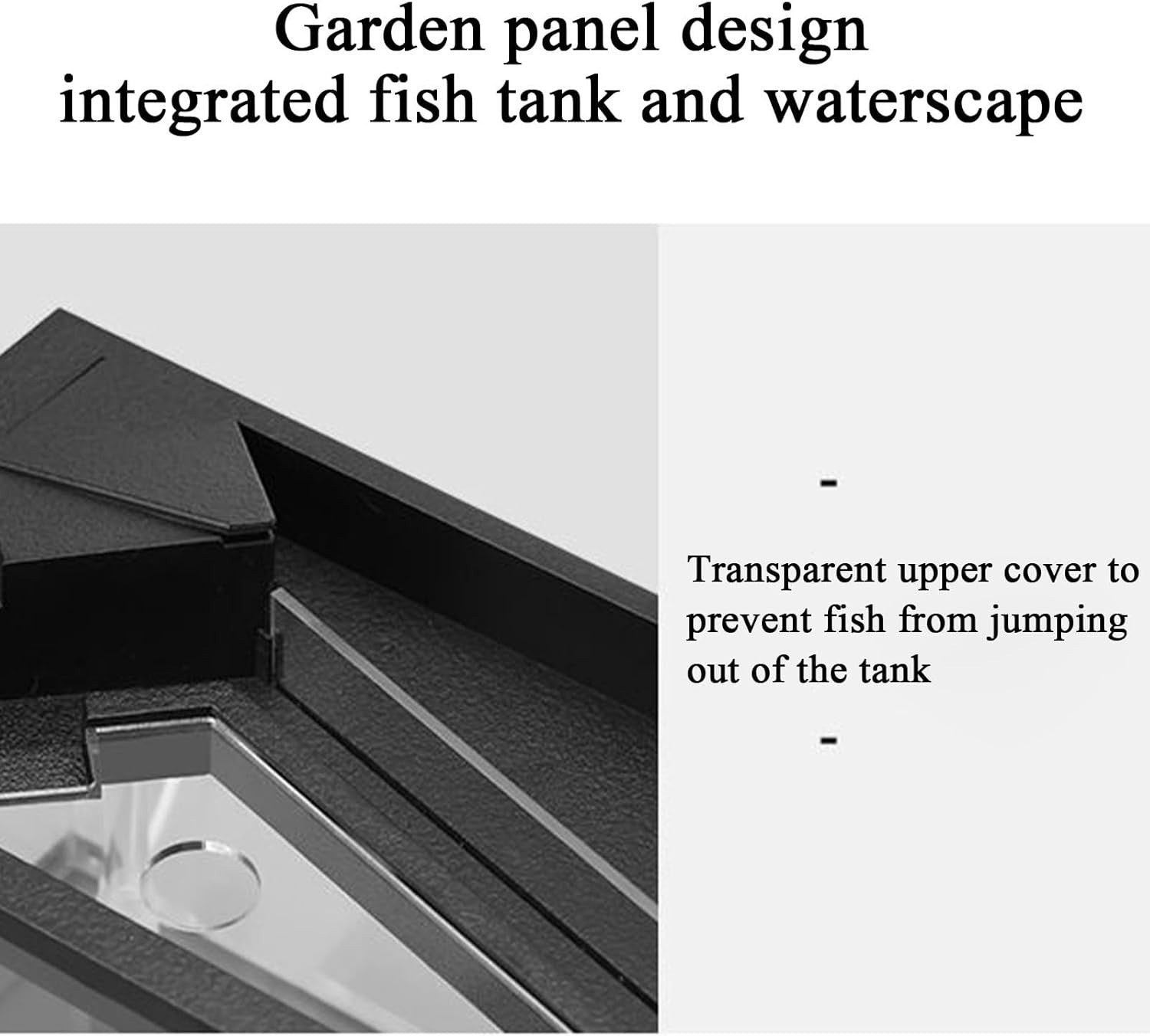 Mini Desktop Fish Tank | Acrylic Aquarium w/ Filter & Silent Pump