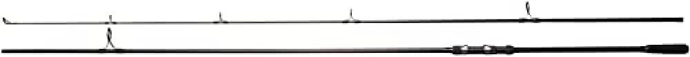 12ft Carp Fishing Rod 3m 120g 2 Piece Carbon Blank