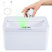 6L Automatic Touchless Sensor Bin USB Rechargeable Desktop White