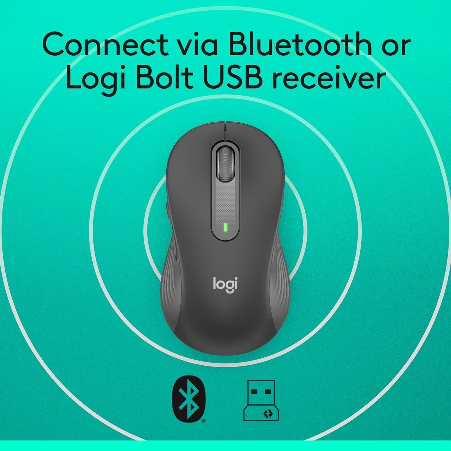 Wireless Mouse Silent Click Bluetooth Multi Device Ergonomic Small Medium Hands