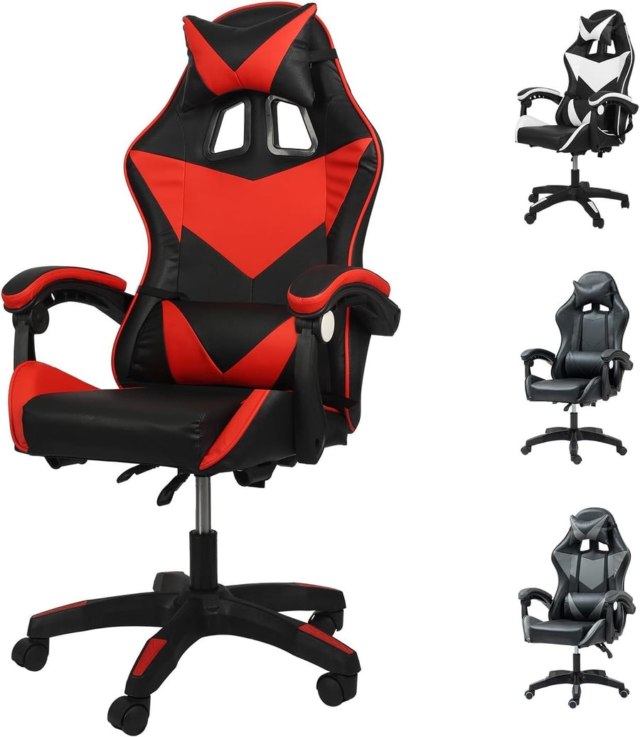Big & Tall Gaming Chair Oversized High Back Faux Leather PC Video Game Seat
